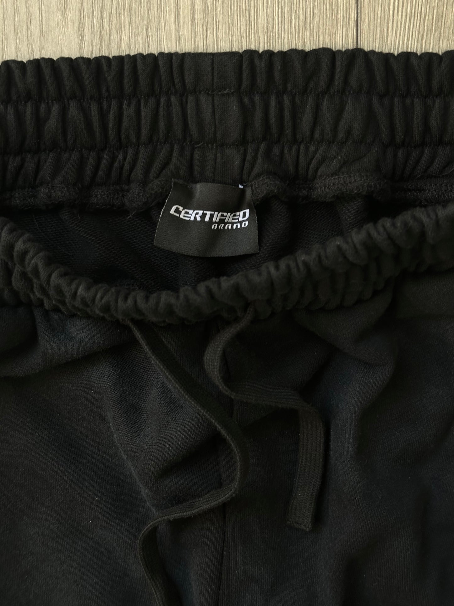 NEVER SATISFIED ACID WASH SWEATS